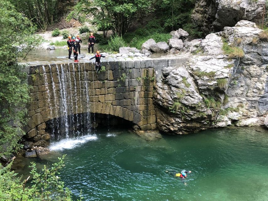 Garda Lake: Guided Palvico Gorge Canyoning Trip - What the route asks of you physically