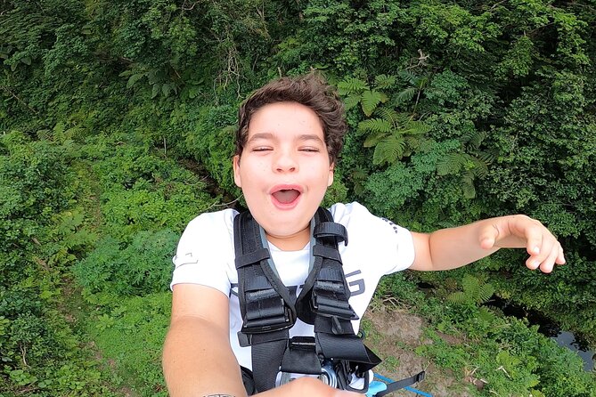 Giant Canyon Swing with Transfers - Getting to Vanuatu Jungle Summit