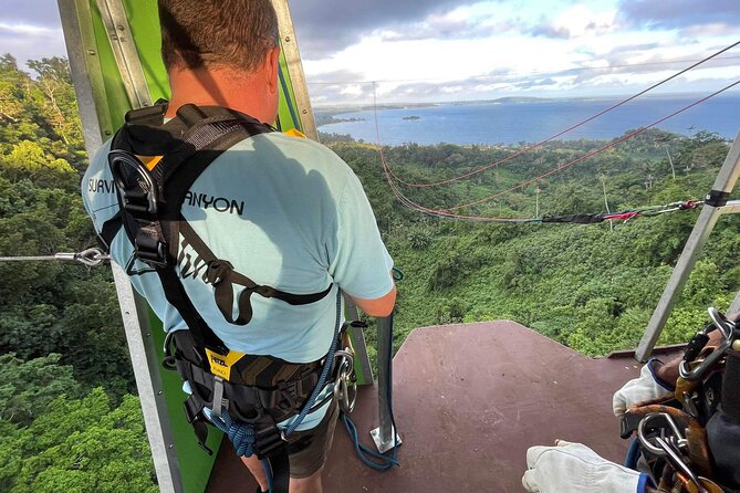 Giant Canyon Swing with Transfers - Who will enjoy this most