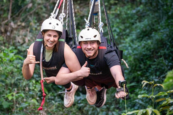 Giant Swing Skypark Cairns by AJ Hackett - The Giant Swing works best with friends