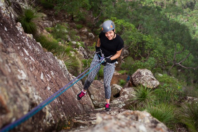 Glass House Mountains Abseiling Experience - The physical side of the day