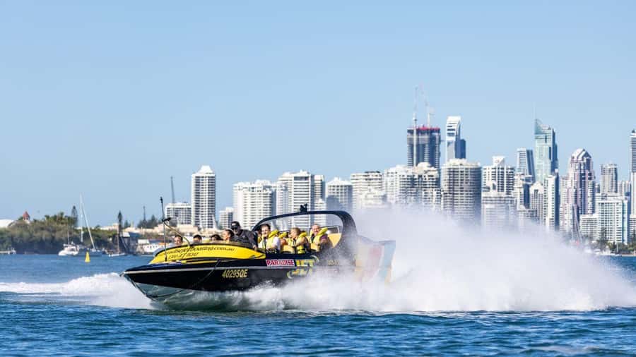 Gold Coast: 1-Hour Extreme Jet Boat Ride - Who will get the most from the hour