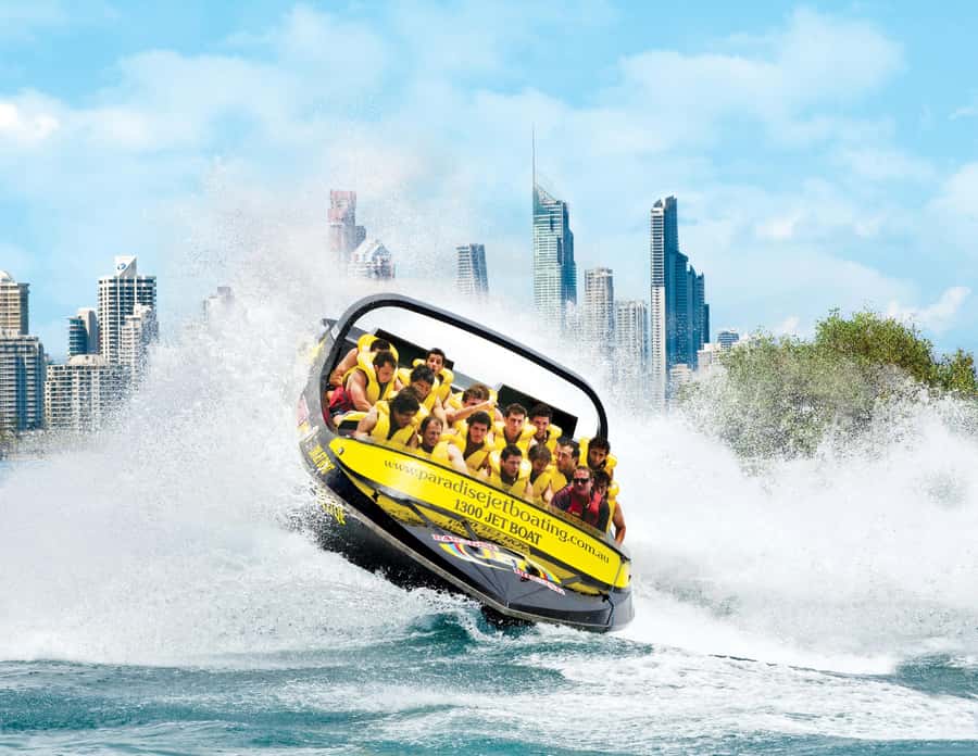 Gold Coast: Extreme Jet Boat Blast Ride - A fast run through the Southern Broadwater
