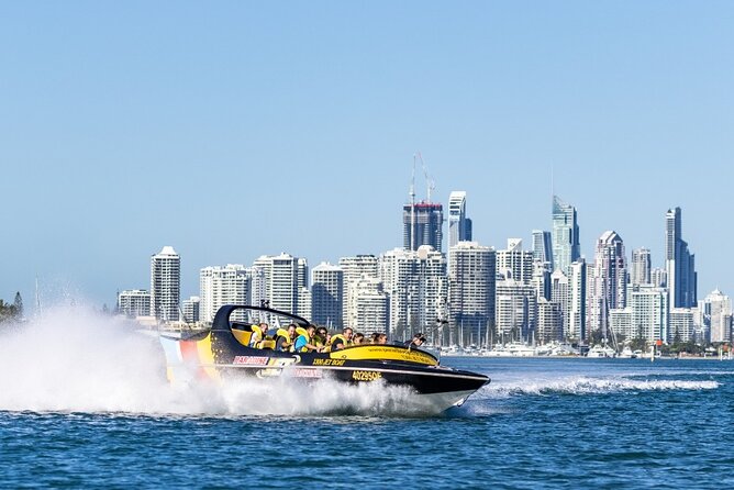 Gold Coast Jet Boat Adventure – 1-Hour Thrill Ride - The Broadwater: speed first, scenery second