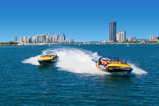 Gold Coast Jet Boat Adventure – 1-Hour Thrill Ride - Wavebreak Island and the open water