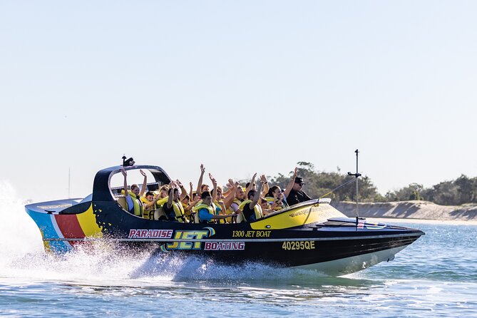 Gold Coast Jet Boat Adventure – 1-Hour Thrill Ride - How wet and physical is the ride?