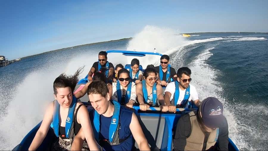 Gold Coast: Jet Boat Thrill Ride - The first high-speed runs