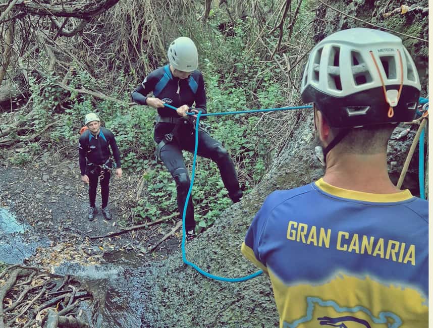 Gran Canaria: Canyoning Adventure in the Green Heart Jungle - Canarian snacks and hot tea on the way out