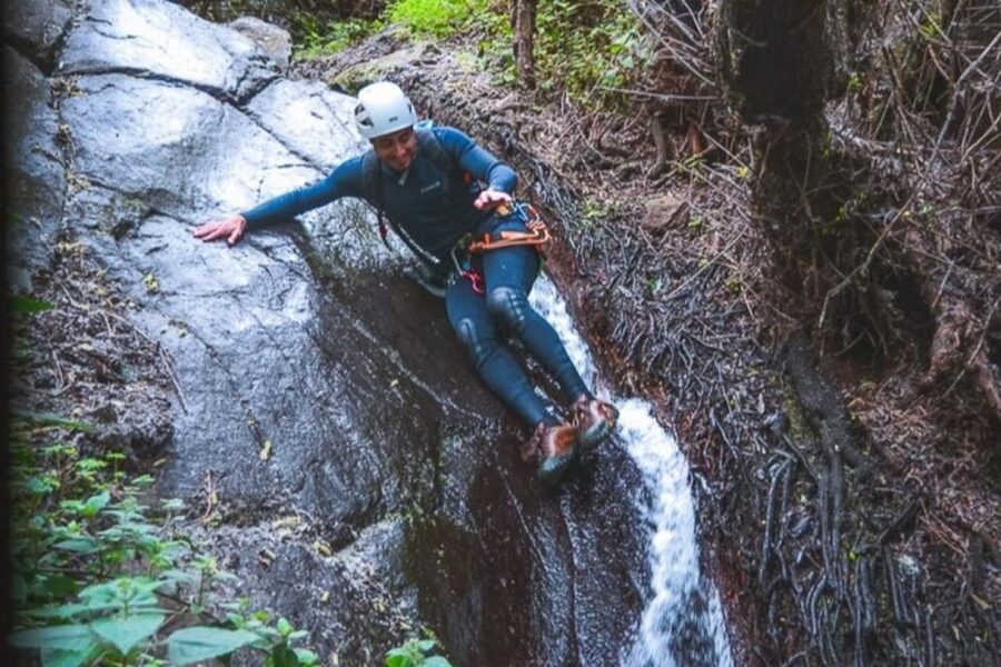Gran Canaria: Canyoning in the Rainforest - Rock slides, waterfalls, and riverbed movement