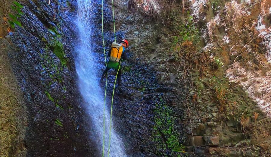 Gran Canaria: Canyoning Trip - Walking, swimming, jumping, and rappelling through the water