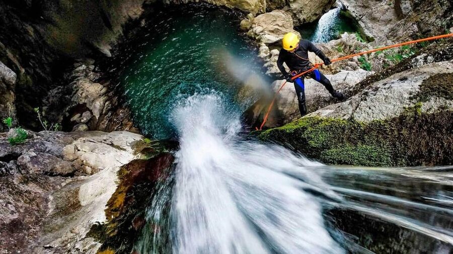 Granada: Family Canyoning in Río Verde - Getting fitted for the river