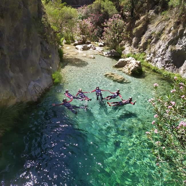Granada: Rio Verde Canyoning Tour with Photos & Videos - Photos and videos without protecting your phone