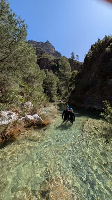 Granada: Rio Verde Canyoning Tour with Photos & Videos - The short drink stop after the canyon