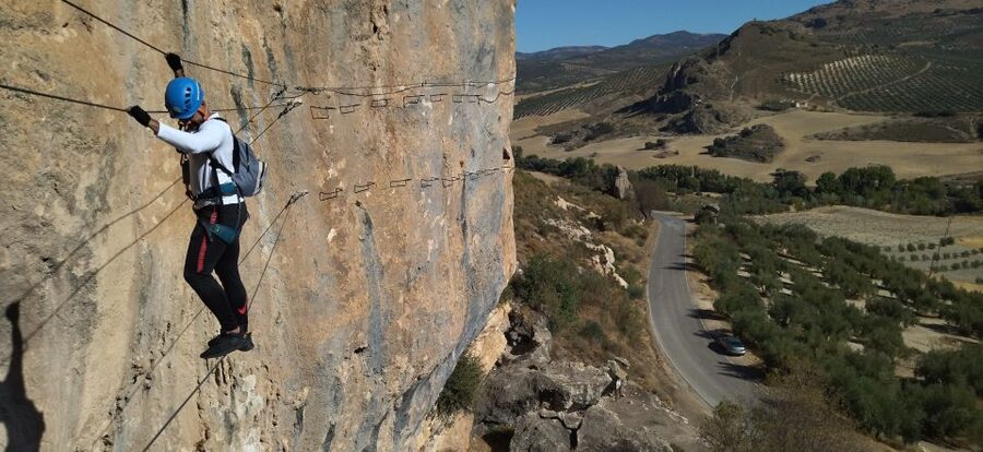 Granada: Via Ferrata Moclín with Transfers - A mountain challenge just 35 minutes from Granada