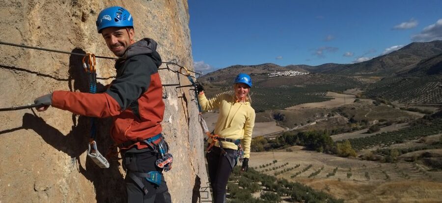 Granada: Via Ferrata Moclín with Transfers - Bridges, rock walls, and the 80-meter zipline