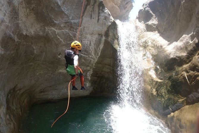 Guided Canyoning: Manikia Gorge with Lunch and Photos from Athens - Learning Abseiling Before the Main Descent