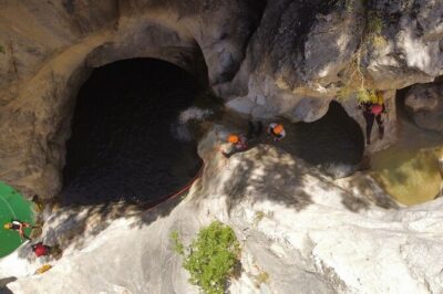 Guided Canyoning: Manikia Gorge with Lunch and Photos from Athens