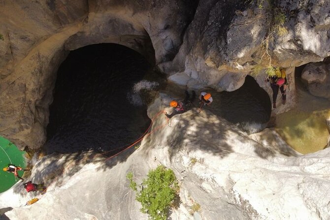 Guided Canyoning: Manikia Gorge with Lunch and Photos from Athens - River Trekking After the Canyoning