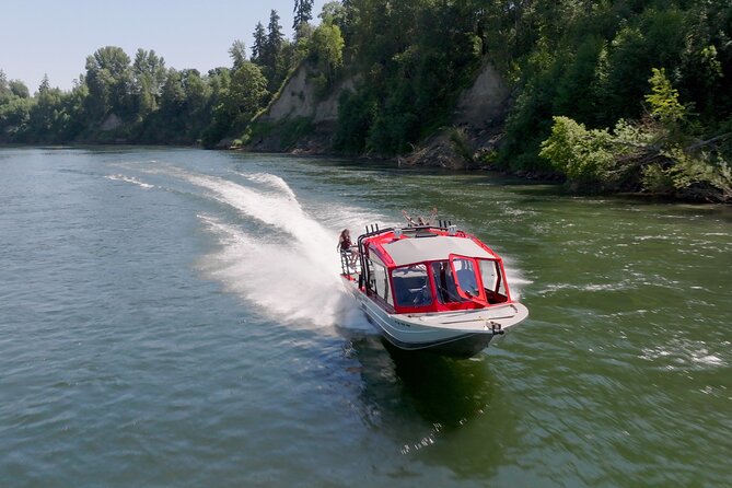 Guided Jetboat Tour for Six -Private - Captain Scott’s island break