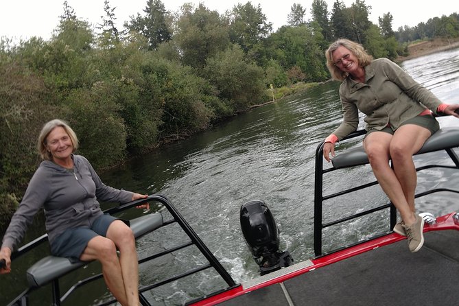 Guided Jetboat Tour for Six -Private - Meeting Captain Scott at Rogers Landing