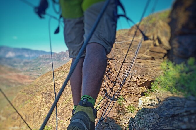 Half-Day Adventure and Climbing Via Ferrata in Gran Canaria - A guide-led pace, not a race to the top