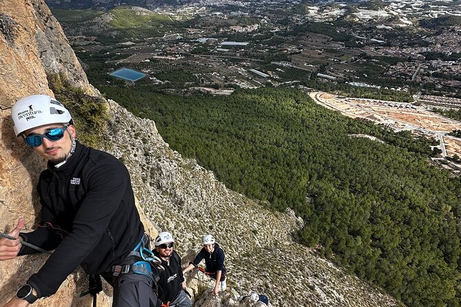 Half-Day Climbing Experience on Via Ferrata del Ponoig - The summit at León Dormido