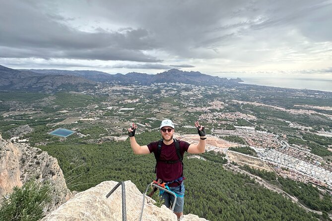 Half-Day Climbing Experience on Via Ferrata del Ponoig - Rappelling down instead of walking back