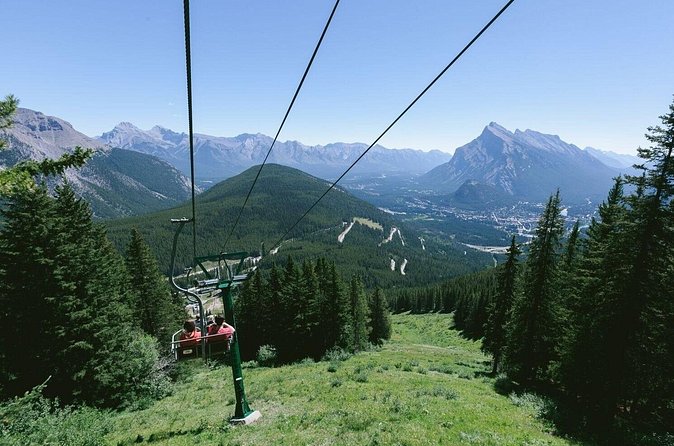 Half-Day Guided Via Ferrata Climbing Tour in Banff - The suspension bridge and the views
