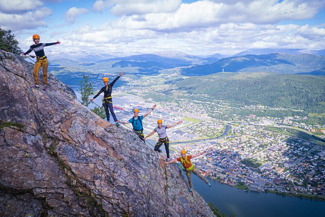 Half-Day Hiking in Mosjøen Via Ferrata - Climbing Øyfjellet with a fixed safety cable