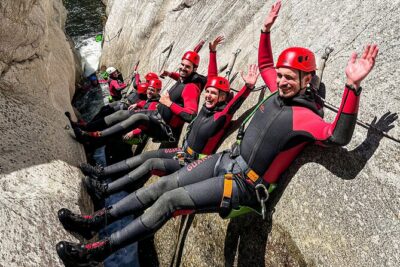 Haut Chassezac, Canyoning Sports Day in Ardèche