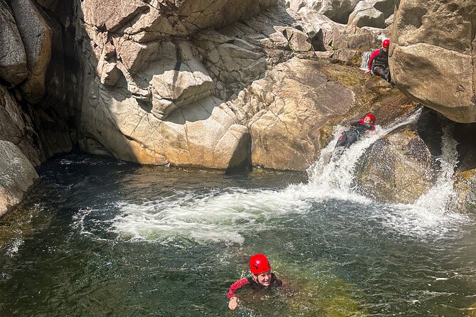 Haut Chassezac, Canyoning Sports Day in Ardèche - Four hours of swimming, walking, and natural slides