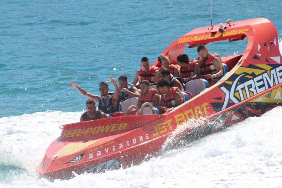 Hersonissos: Jet Boat Tour with Snorkeling - Families, first-time riders, and group planning