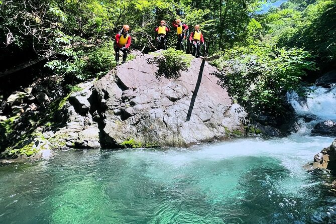Hidden Canyoning Adventure in Nikko - Getting ready with the supplied equipment