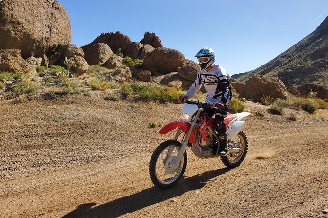 Hidden Valley and Primm Extreme Dirt Bike Tour from Las Vegas - From South Point or Luxor to the Mojave Desert