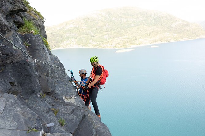 Hornelen Via Ferrata Wall of Witches Climbing Adventure - Climbing above the sea on Hornelen’s Wall of Witches