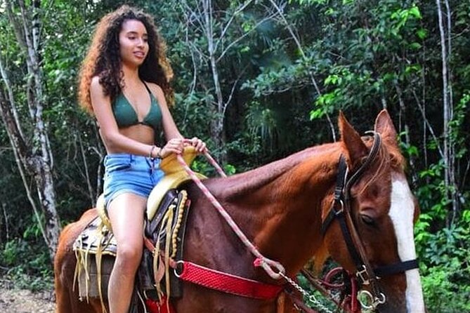 Horseback Ride, ATVs (Single), Cenote & Ziplines! Adrenaline & Nature Experience - Lunch, chicken fajitas, and dietary limits