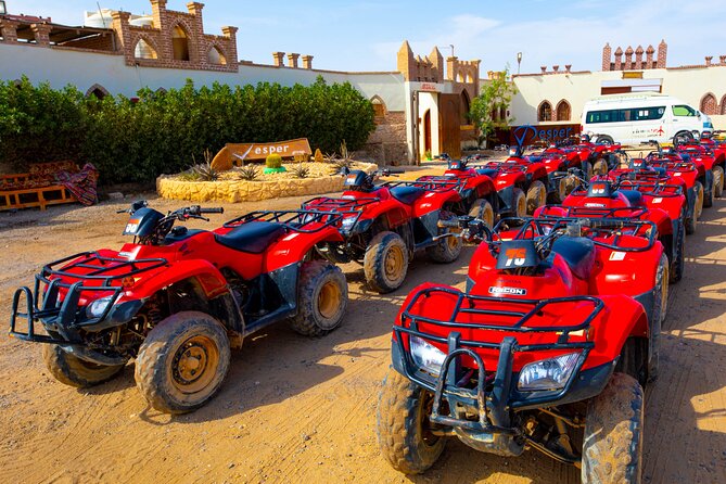 Hurghada Adrenaline Safari: ATV, Buggy, Camel, Dinner & Show - The long ride across Hurghada’s sand