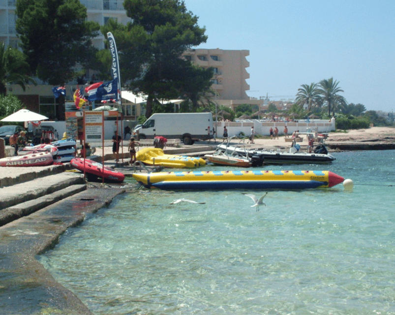 Ibiza: Banana Boat. Pure Adrenaline - Meeting at Port de Sant Antoni