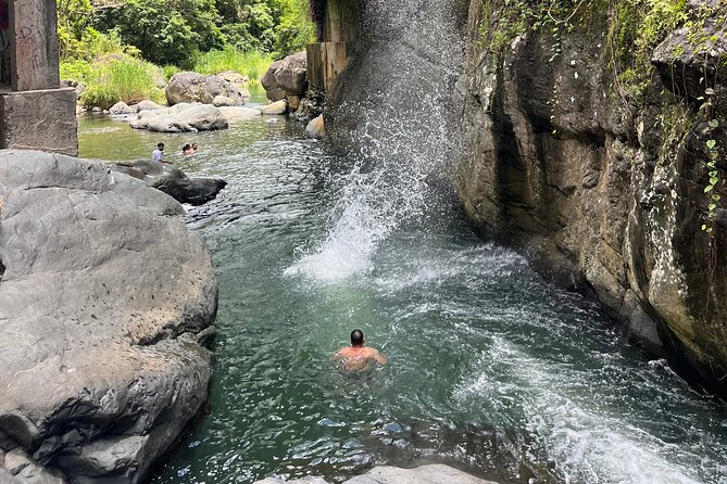 Incredible Hike & Cliff Jumping in the Heart of Puerto Rico - Toro Negro River: cold water after a hot climb