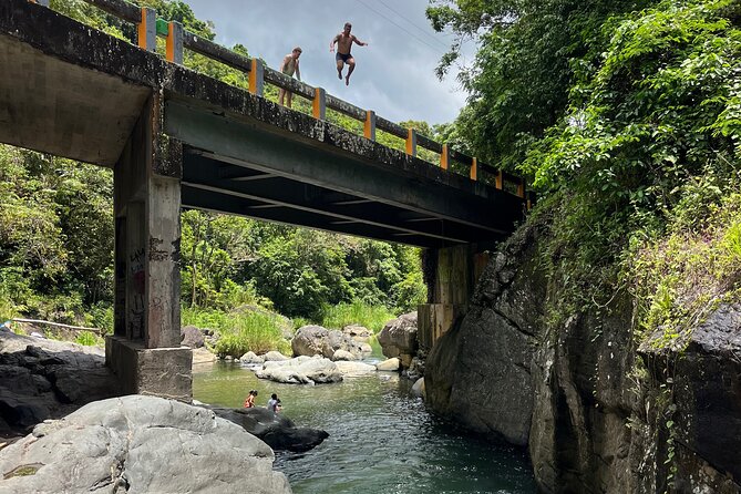 Incredible Hike & Cliff Jumping in the Heart of Puerto Rico - Tortuguero Bar BQ and the final meal