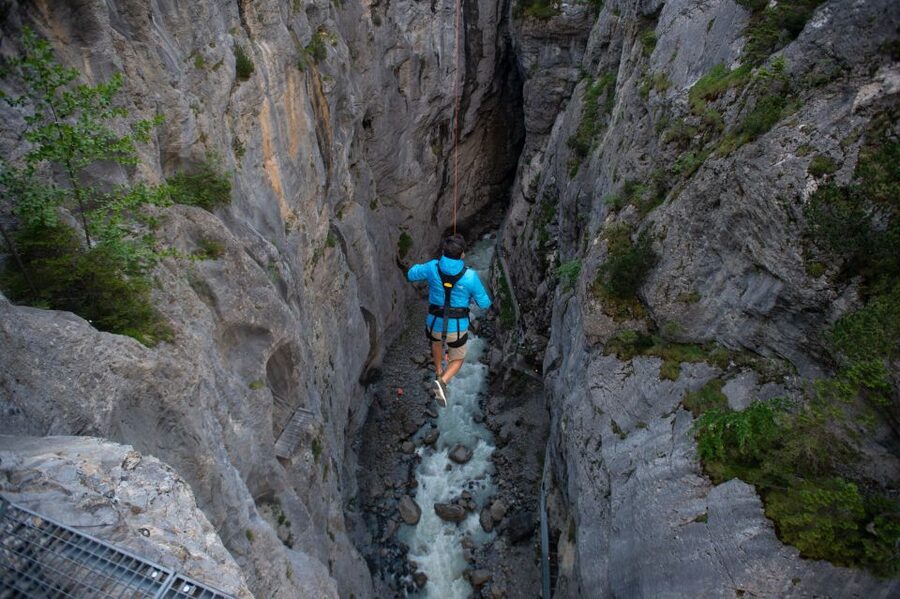 Interlaken: Canyon Swing in Grindelwald - The canyon is part of the value