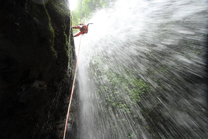 Intermediate canyoning trip in Bali " Samba canyon " - A full day from your Bali hotel to Samba Canyon