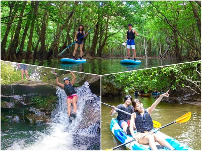 Iriomote Island: SUP or Canoeing and Canyoning Tour - Meeting at Uehara Port