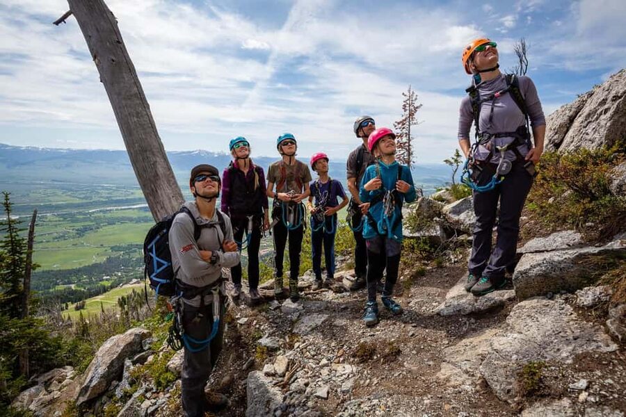 Jackson Hole: Via Ferrata Guided Climb - How difficult is the climb?