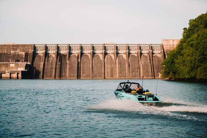 Jet Boat Adventure in the Smoky Mountains Dam Tour - A short ride with a clear purpose