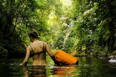 Jungle Hike with Canyoning and Rappelling in Drake Bay