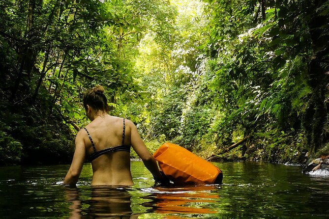 Jungle Hike with Canyoning and Rappelling in Drake Bay - Four waterfalls and the first real test