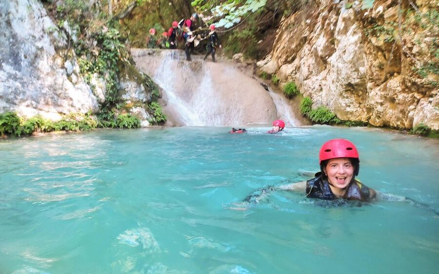 Kalamata: Polylimnio Waterfalls Canyoning Adventure - Who should book this canyoning trip?