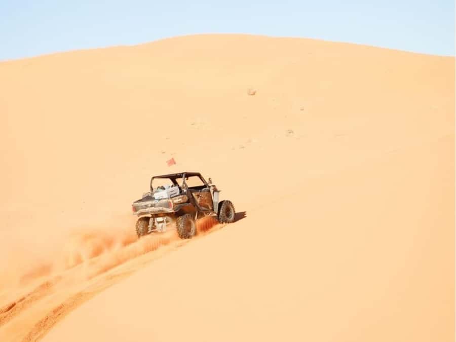 Kanab: Coral Pink Sand Dunes UTV, Canyoneering & Rappelling - The return UTV ride