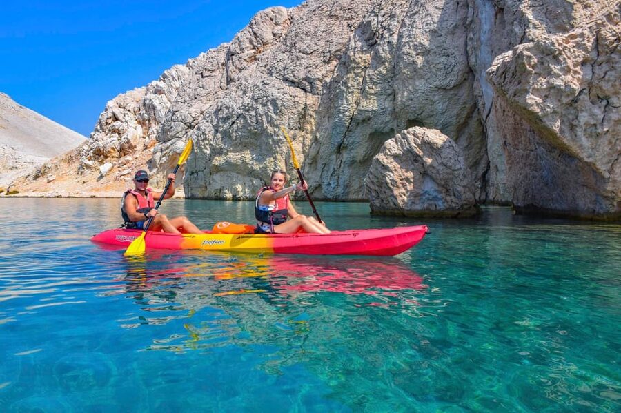 Kayak and Via Ferrata Adventure - Ručica Beach starts the four-hour outing